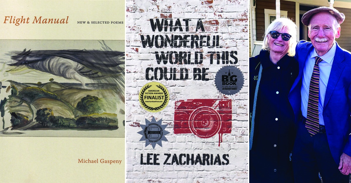 Tomorrow, Sunday, June 4, 2 pm, Scuppernong Books, Greensboro. Come help us celebrate Mike's new book, my most recent award (not pictured), &amp; 50 years of writing under the same roof!