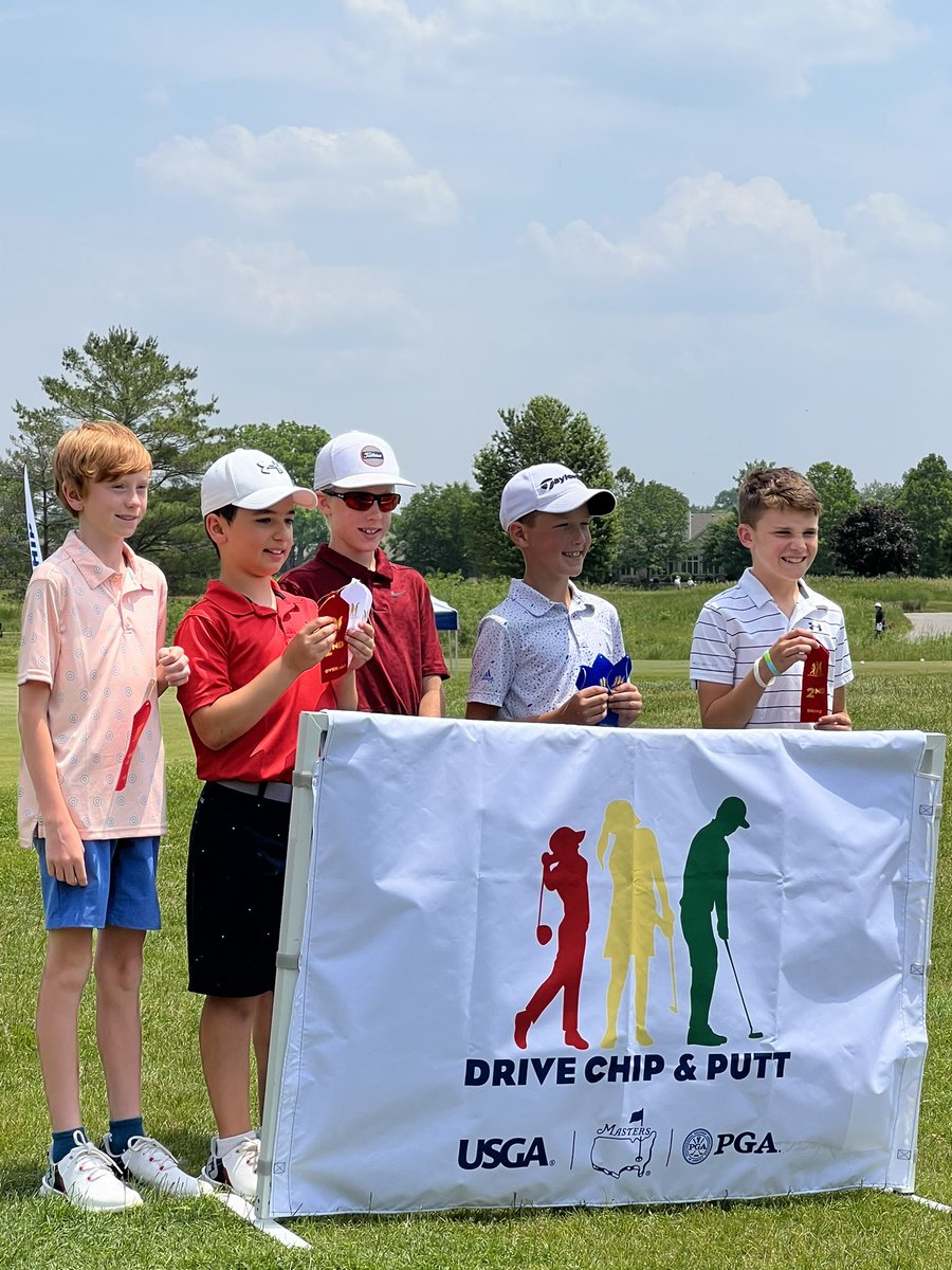 Congrats to all of the @golfschoolofin and @fitgarageindy students who participated in the @DriveChipPutt at Plum Creek

6 of the 24 juniors advancing participated in our Winter Program along with 13 players receiving ribbons for a top 3 finish in a category! 

#WinnersTrainHere
