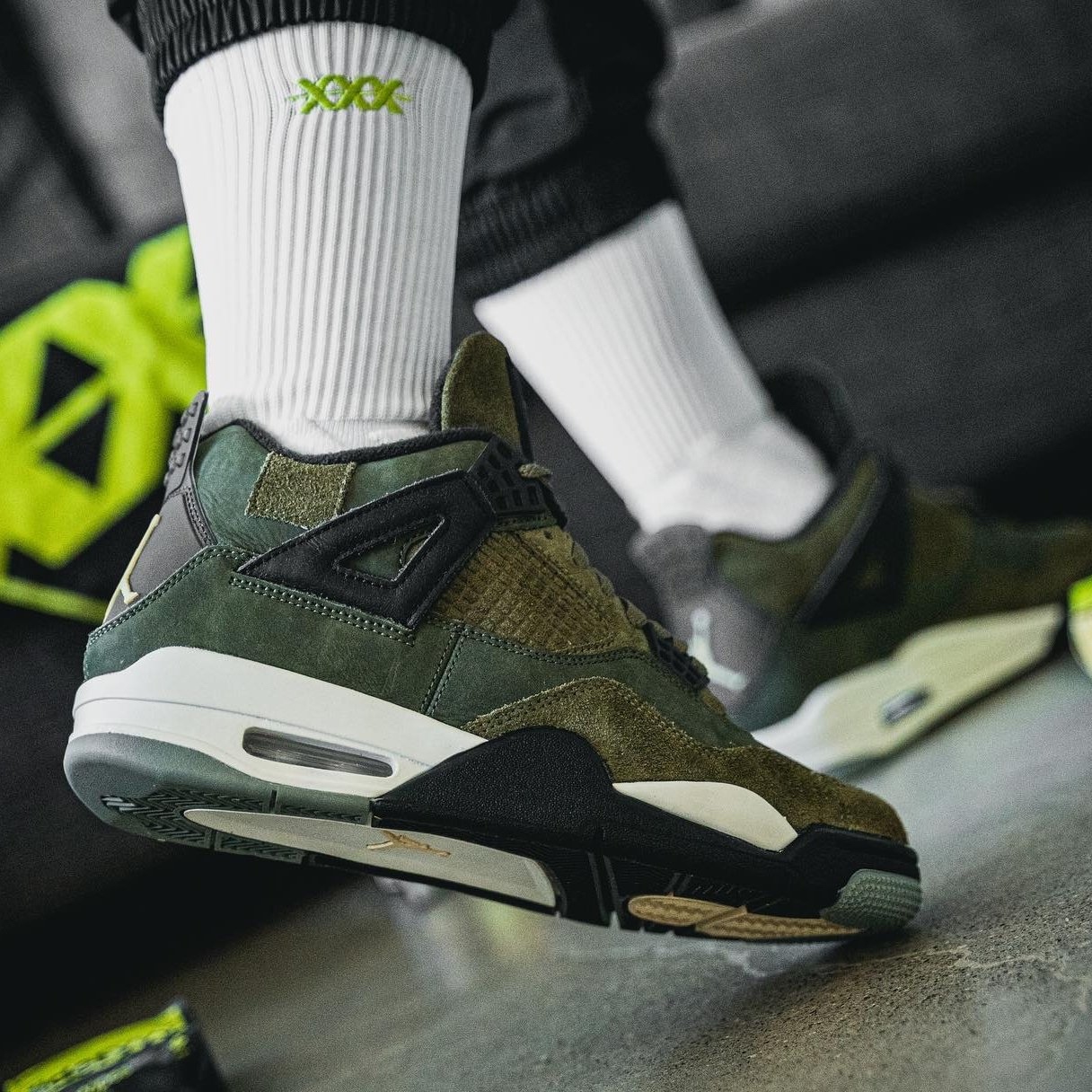 Jordan 4 shop khaki