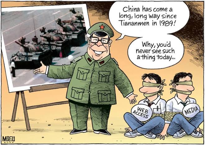 #China has indeed 'come a long way' since the #TiananmenSquareMassacre in 1989!

On the 34th anniversary, @wethepress_ would like to remind the importance of #MediaRights, #PressFreedom, and the dangers of #MediaBias & suppression of free speech.

#WeThePress #MediaWatch