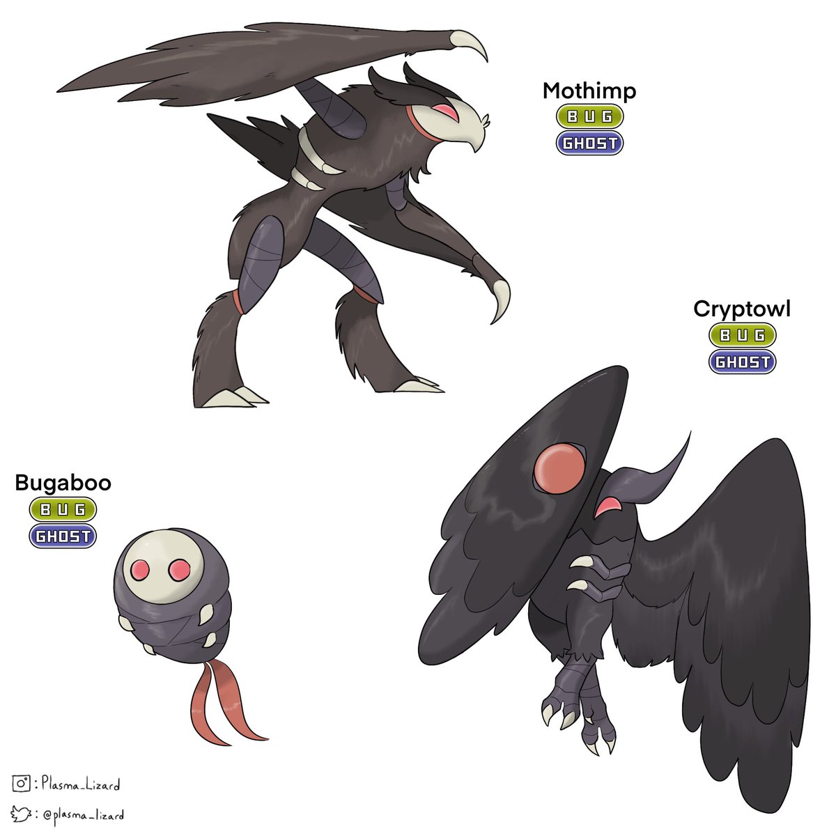 Plasma on twitter been meaning to make some inanimate object mons
