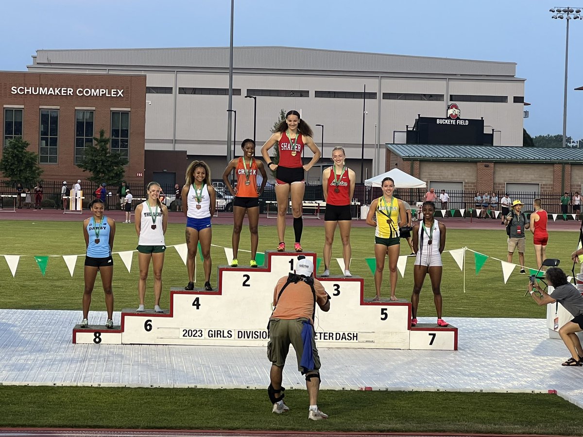 To say that I’m proud of this young lady would clearly be understating my feelings.  <a href="/ellaleebaker22/">Ella Baker</a> you are everything that a <a href="/trackcomets/">Comets Track</a> athlete should be.  You lead by example &amp; have the heart of a champion and I’m so glad we took this ride together.  Go Comets! #CometSpeed