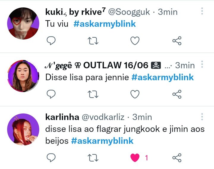 jiggukkstan's tweet photo. A Lisa foi perguntar pra Jennie se ela viu os Jikook se pegando AKAKAKAKA 
#askarmyblink https://t.co/Kee1n7AJO3