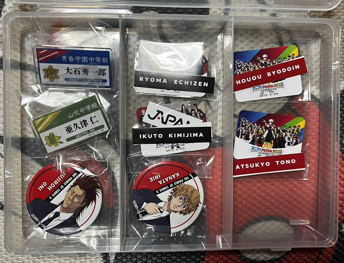おすすめ】 テニフェス デコガチャ アクリルバッジ 大石秀一郎 バッジ