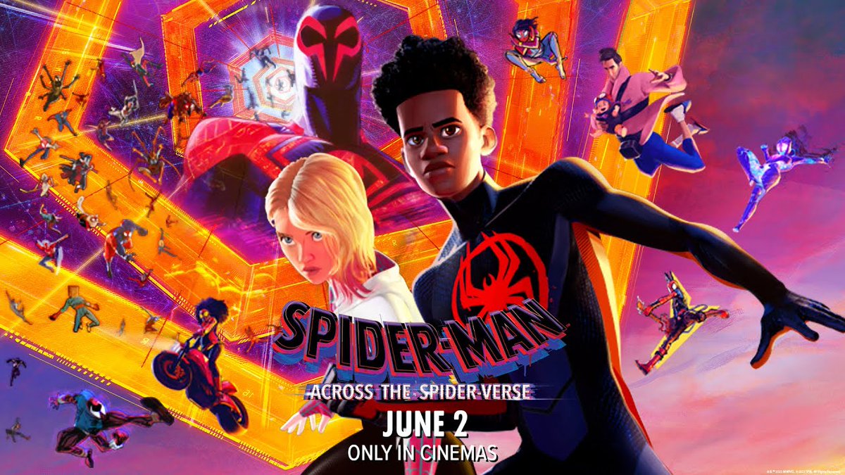 Spider-Man: Across the Spider-Verse review: #SpiderManAcrossTheSpiderVerse #SpiderMan #spidermanintothespiderverse #Columbia #Sony #SonyPicturesAnimation #Marvel #ShameikMoore #HaileeSteinfeld #JakeJohnson #OscarIsaac moviewatchinpsychopath.blogspot.com/2023/06/spider…