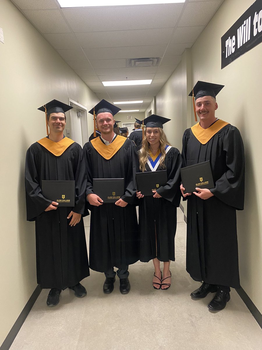 Turfies representing <a href="/OldsCollege/">Olds College of Agriculture & Technology</a> 2023 convocation 🥳