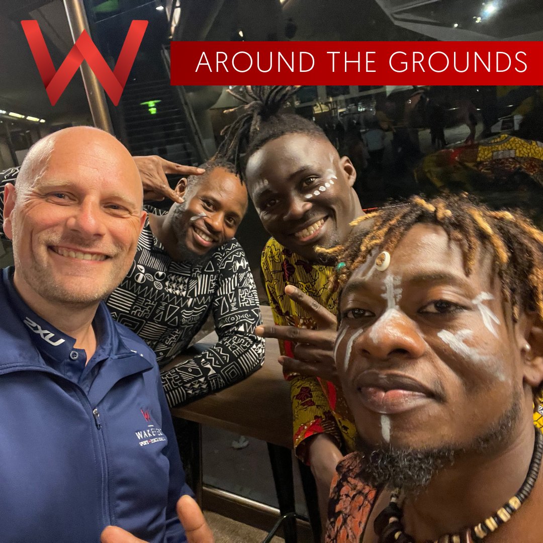 WakefieldSport's tweet photo. In May, Matthew Pilla put his physio skills to good use in a different sporting arena- backstage with Cirque Mother Africa: A show with 24 performers from Tanzania &amp; Kenya performing acrobatics, dance, balancing and juggling 🤸‍♂️🤹‍♂️

#wakefieldaroundthegrounds #keepingyoumoving https://t.co/iKT4TWr4HO