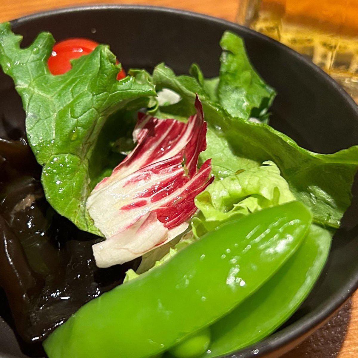 先日の #三笠会館聖せき亭 ♪ #ディナー葵コース「#前菜小鉢の三点盛り」「#本日のスープ」「#甘鯛と帆立貝の鉄板焼き」「#旬菜サラダ」(^^) #三笠会館 #聖蹟桜ヶ丘  #聖蹟桜ヶ丘ランチ #聖蹟桜ヶ丘グルメ #鉄板焼き #鉄板焼きディナー