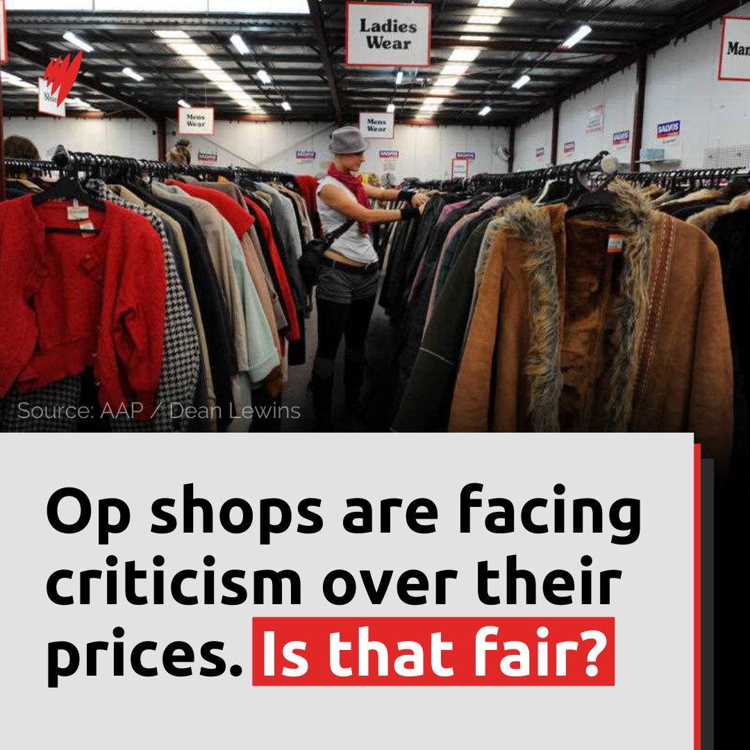 Amid the cost of living crisis, op shops have been criticised for “gentrification” and perceived high prices. But the story is a little more complicated. Read more: trib.al/O4hXSn6