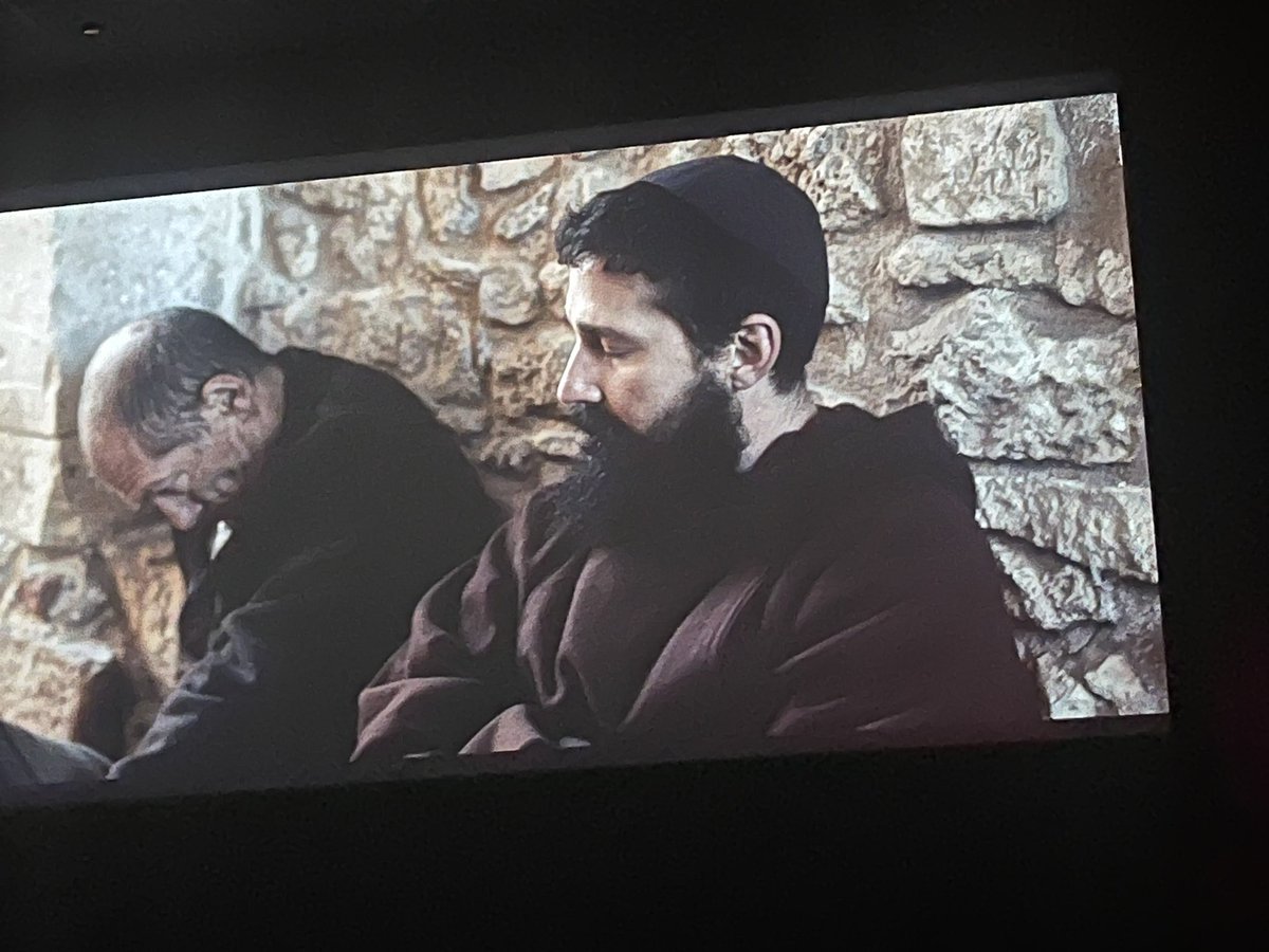 Saw the Padre Pio film with Shia LaBeouf. Shia looked handsome af in this film 😊 ❤️ #padrepiofilm #shialebeouf