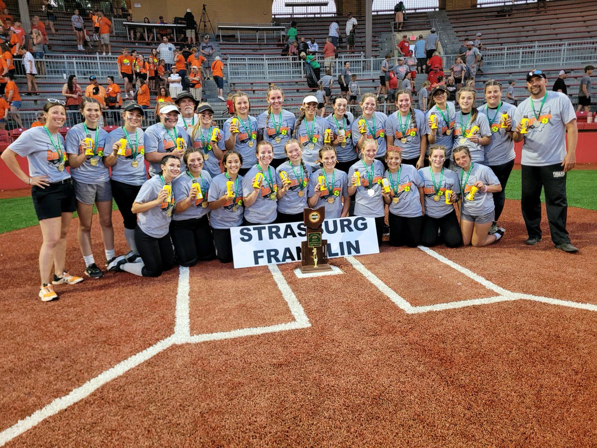 Kudos to <a href="/StrasburgSports/">Strasburg Tigers</a> for winning the <a href="/OHSAASports/">OHSAA Sports</a> DIV Softball State Championship - it’s time to recover with chocolate milk!