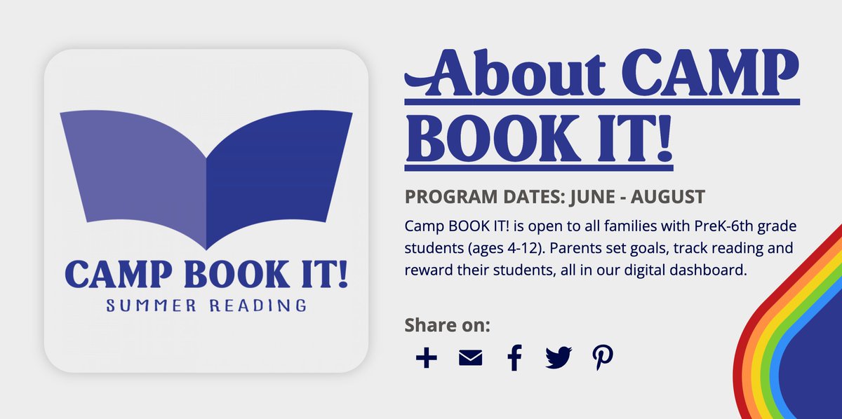 kristawelz's tweet photo. Remember the @bookitprogram program where you read books and got rewarded with personal pan pizzas? It still exists and it better than ever! Make sure to sign up your students for the summer! 

https://t.co/doSaOz0zzT

#tlchat #njlibchat #engchat #edutwitter #teachertwitter https://t.co/pI3SkMCLew