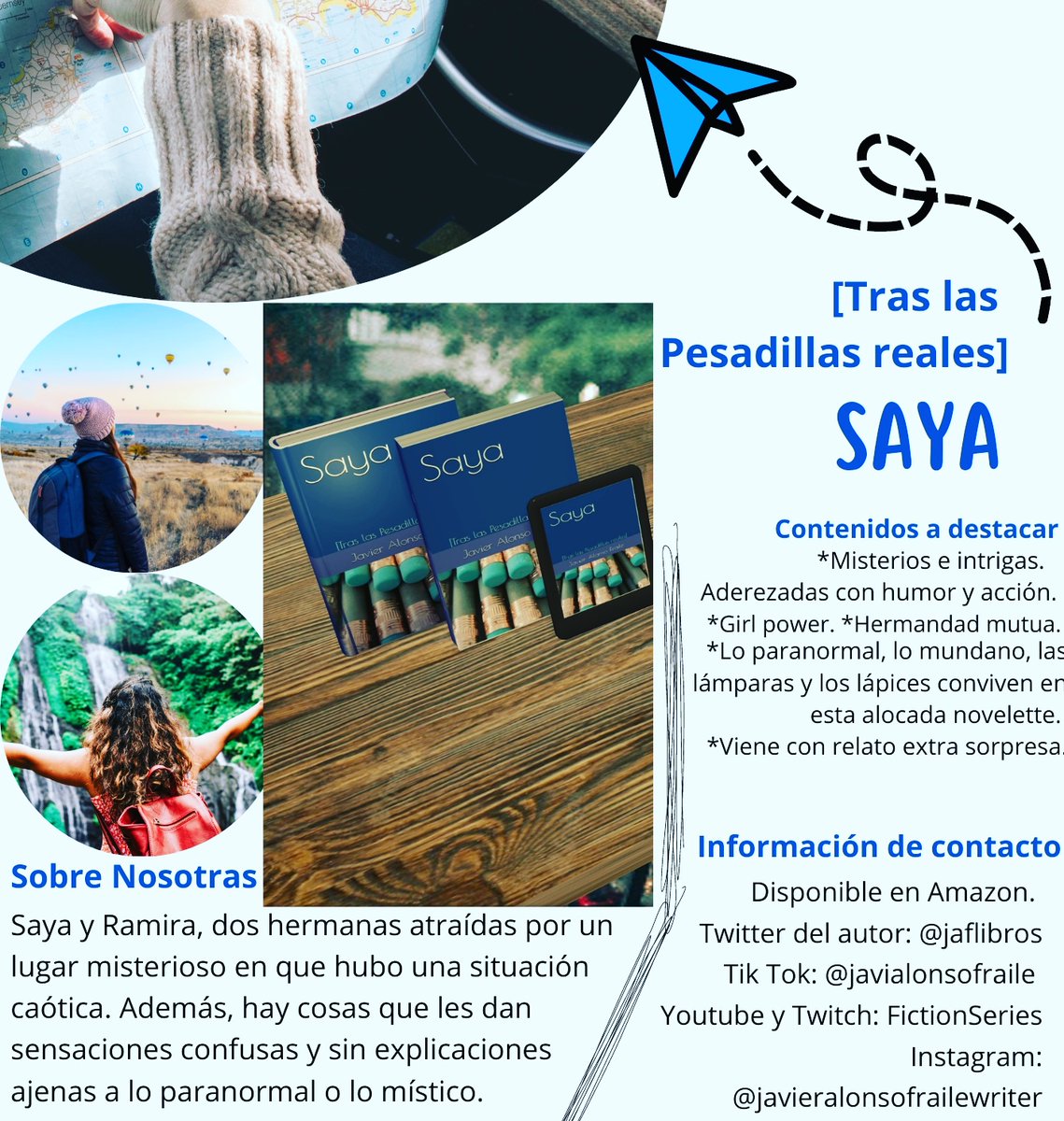 jaflibros's tweet photo. #ProyectoS, la novelette "Saya[Tras las pesadillas reales] https://t.co/CKAkbT9ARL" tiene pistas de qué narices puede ser #ProyectoLEM. Contadme vuestras teorías por aquí o por MD. https://t.co/bRVSaH4n1P