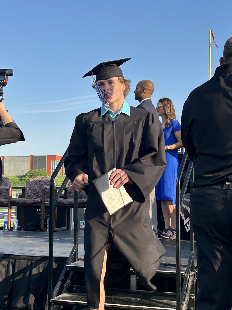 Just a couple of a great group of senior football players who made their most important walk on that field.  Proud of all your effort and dedication!