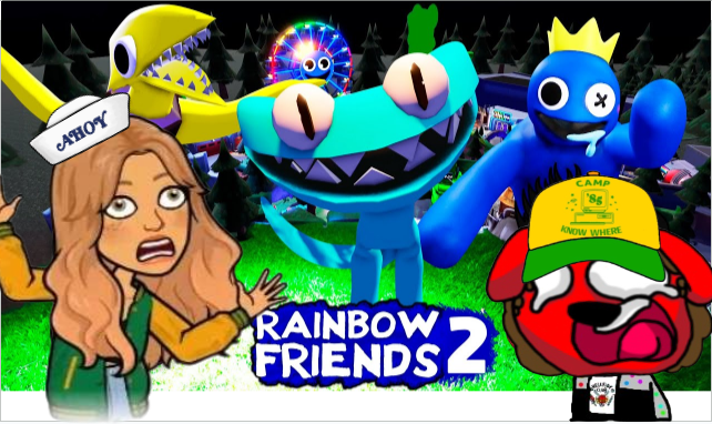 I am playing Rainbow Friends in 2 weeks!! On YouTube: COMING SOON!!!!