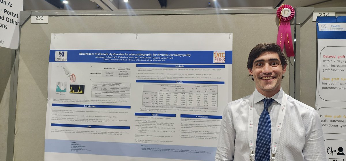 DeepikaDevuniMD's tweet photo. Poster of Distinction award at #ATCSanDiego  !! Great job.. @alecolle89 Aspiring #GIdoc 
@UMassChan @UMassGI @UMassIMResident 
#GITwitter #livertwitter https://t.co/rs3G77Ftwy