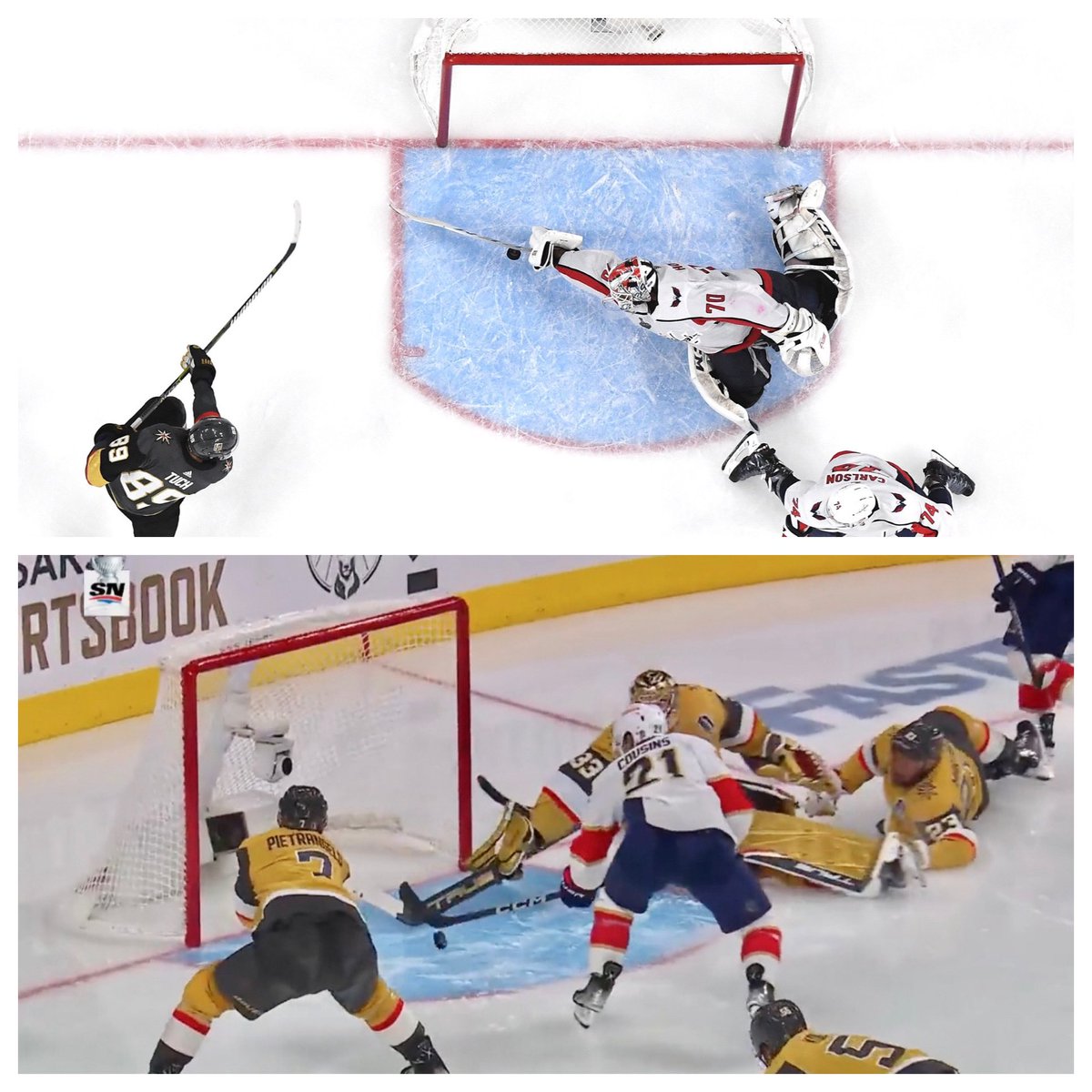 Save of the year! Look familiar?? @NHL