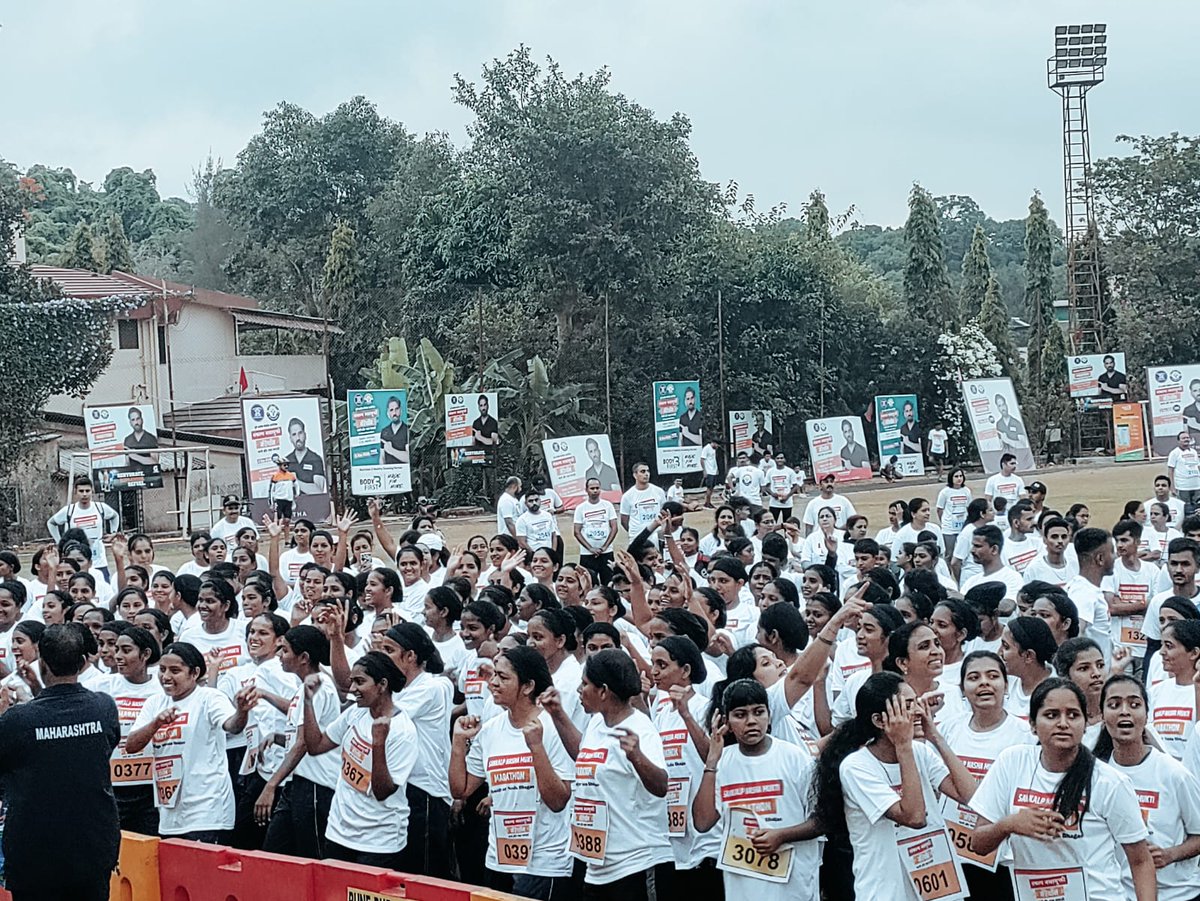 puneruralpolice's tweet image. 🏃गेट सेट गो..

🔰&quot; संकल्प नशामुक्ती मॅरेथॉन &quot;
 पोलीस अधीक्षक अंकित गोयल, प्रसिद्ध अभिनेते सुनील शेट्टी यांच्या उपस्थितीत सुरू होत आहे.

भागो और नशा भगाओ
#choosetorefuse #Marathon