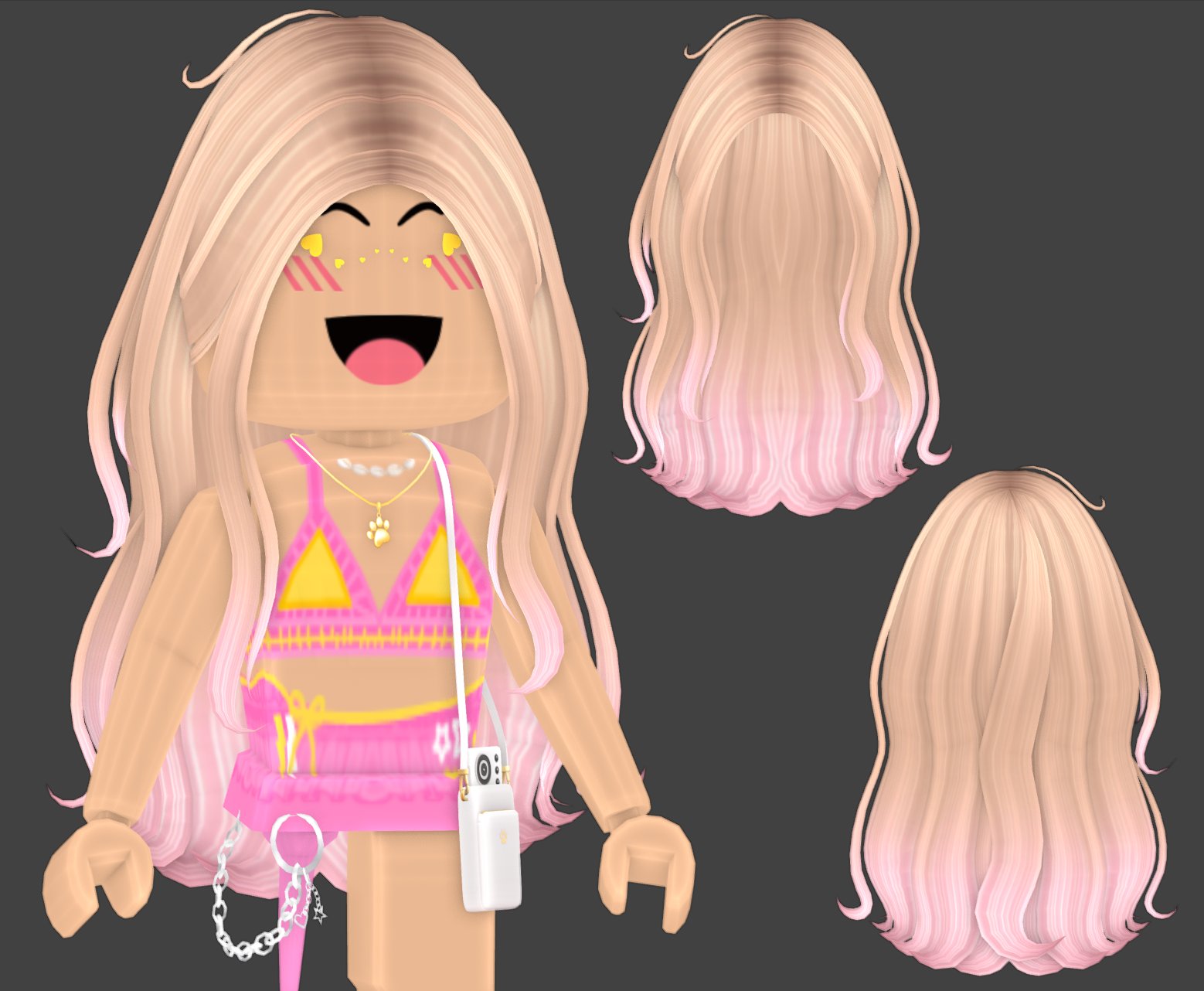 luckyy on X: free limited im going to be dropping on monday, june 5th, at  6pm est! ill give the link out for it tmmrw or monday before the hair  drops! #roblox #