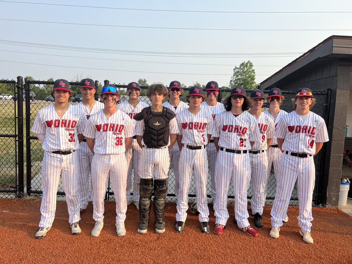 SBCNation's tweet photo. Ohio Supreme 2024’s 2-0 on opening day defeating Release Baseball and Titans Baseball @Diamondleaguebb https://t.co/fIuR90euFV
