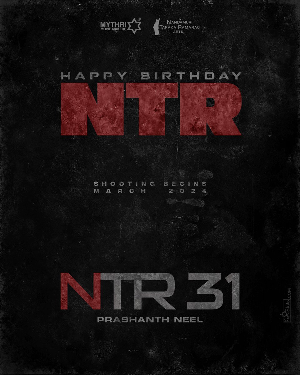 Happiest Birthday
P r a s a n t h n e e l 🎉🎉

We eagerly waiting for #NTR31 👍

@tarak9999 #HBDPrashanthNeel