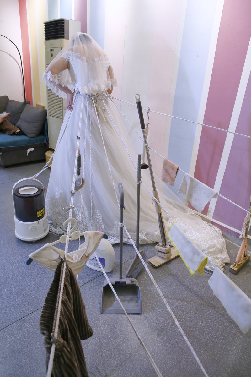 Model：粥粥
​Photographer&amp; rigger:Mosaic cat猫猫
​Support：Erico、LDC、大壮、cy、41
​Location：壮壮窝点 https://t.co/Y4upNtREFe