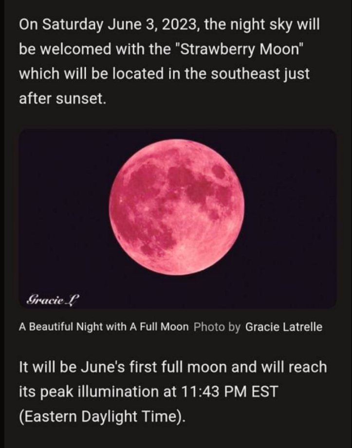 Pink moon tonight 💗