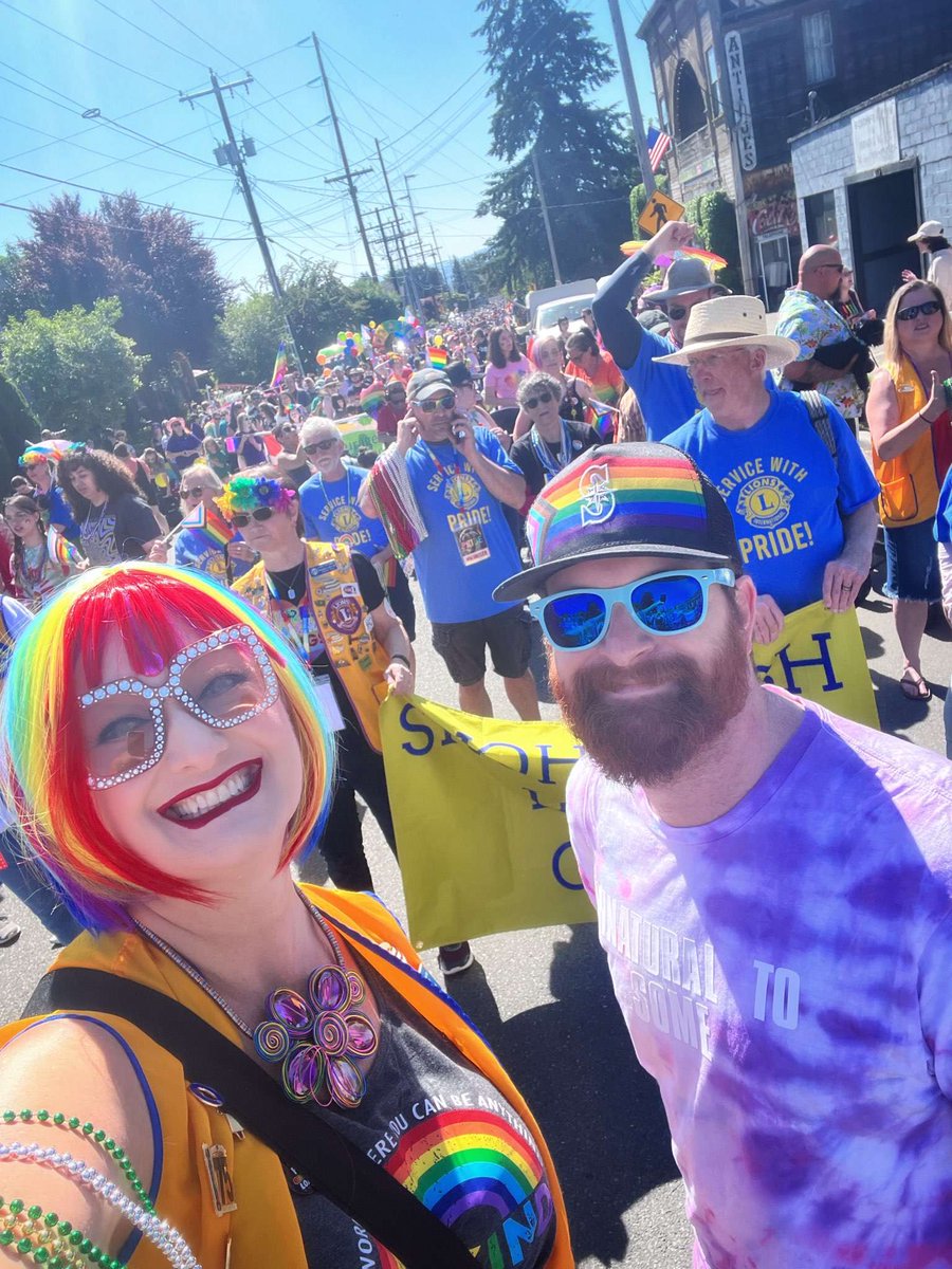 Had an amazing day at the Snohomish Pride Parade! 

#snohomishpride #lgbt #love #loveislove
#prideparade #pride #lgbtpride #pridemonth #happypride #prideandjoy #localpride #nativepride #lgbtqpride #prideparade #mypride #pride2023 #pnwpride #pansexualpride #queerpride