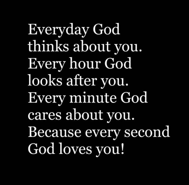 God Loves You
God Cares You