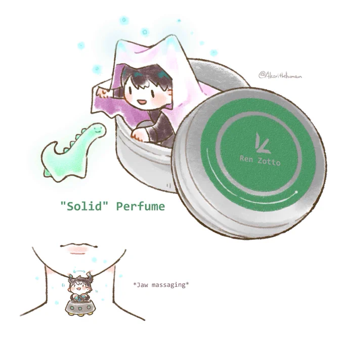 "Solid" Perfume    #RenZottoArt