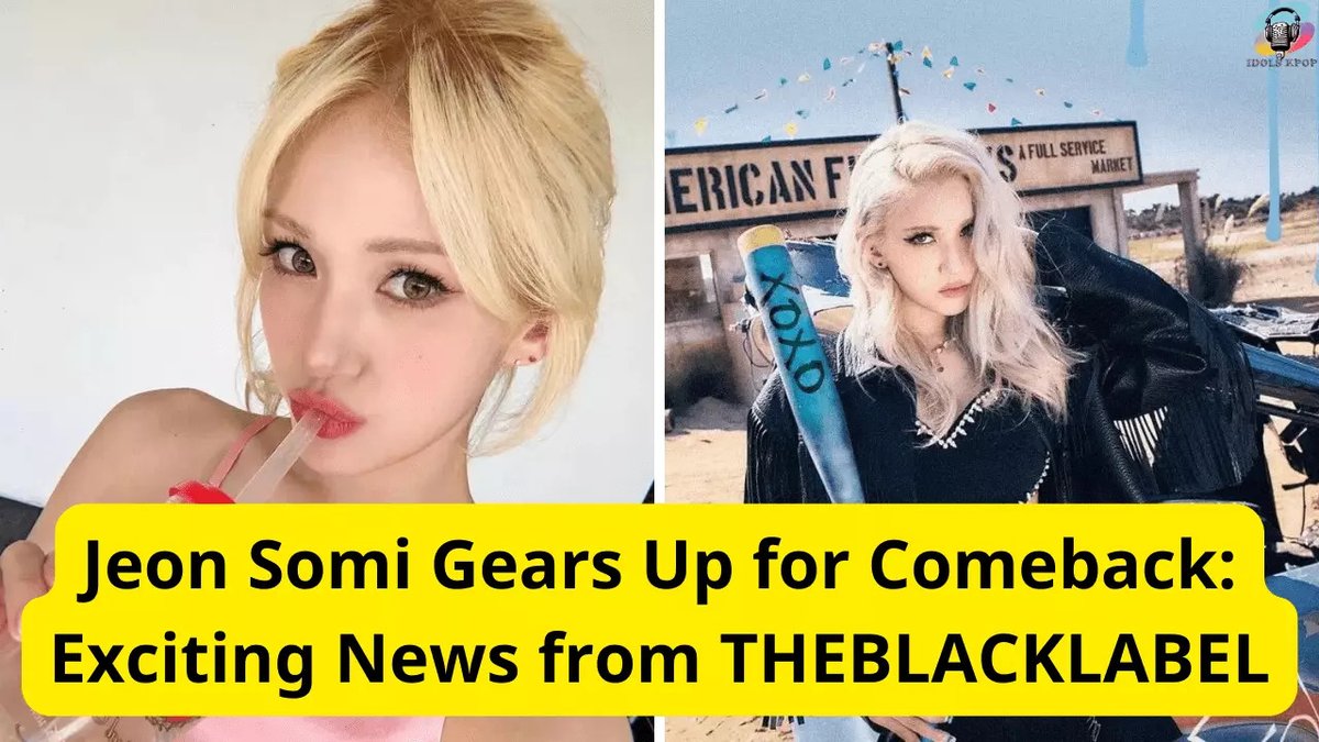 crunchysandasmr's tweet image. 🌟 It's official! Jeon Somi is set to rock the music scene with her comeback, courtesy of THEBLACKLABEL. Let's show her some love and support as she shines brighter than ever before! ✨ #JeonSomi #THEBLACKLABEL #MusicComeback

idolskpop.com/jeon-somi-come…