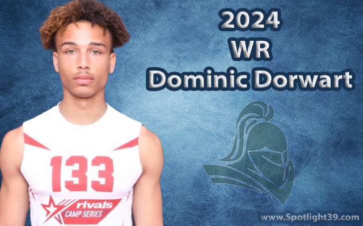 Spotlight39_Pod's tweet photo. Meet Dominic "Dom" Dorwart - High school football sensation and uncommitted WR taking the game to new heights! ⭐️ 

With jaw-dropping stats of 37 catches, 602 yards, and 12 TDs last season, Dom's talent shines on the field. But it's his unique playing style, inspired by NFL star Stefon Diggs, that has everyone buzzing! 🚀

21 D1 offers and counting from prestigious schools like UCONN, Yale, Harvard, and more prove that Dom is a hot commodity in the recruitment game. 

Read the full article 🔗 https://t.co/07Fjt5mmDm