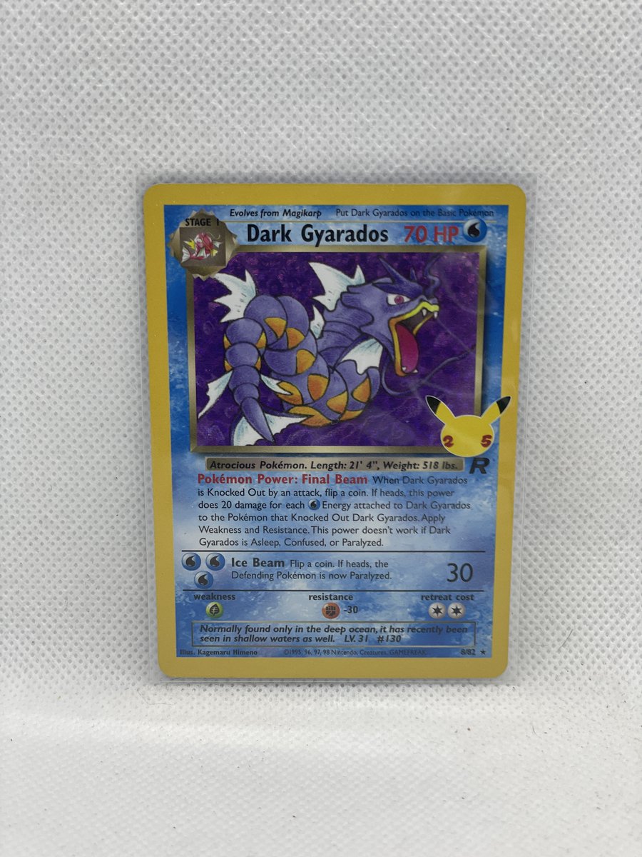 Giving Away Dark Gyarados

Retweet to Enter

Once this reaches 100 RTs, I'll roll it!

tinyurl.com/JavaBurnAF

tinyurl.com/TeaBurnAF

#Pokemon #PokemonCards #PokemonTCG #Giveaway #Giveaways #GiveawayAlert #GiveawayTime #Free