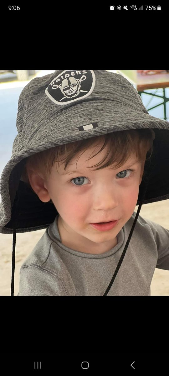 Hanging out along the river with my lil buddy and nutterbutter. Mav decided to steal my hat!!