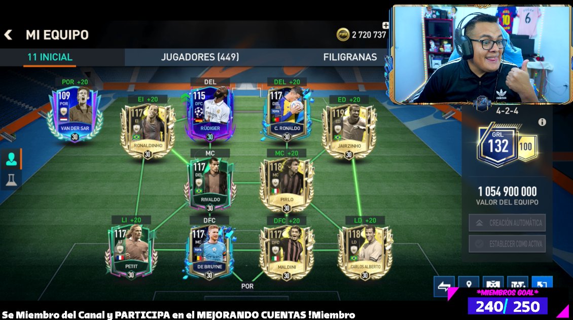 Franklyn_Games's tweet photo. MEJORANDO CUENTAS EN DIRECTO *Parte 3*
https://t.co/Bpj02cTcsR

PARTICIPA HACIENDO:
-Siguiendome Aqui en Twitter.
-Siguiendome en Instagram: https://t.co/Vhs7mz3V77
-Compartiendome una imagen de tu equipo y como vas en los pases del juego
-Dejando Fav &amp; Retwit! https://t.co/a0fQC9BDHU
