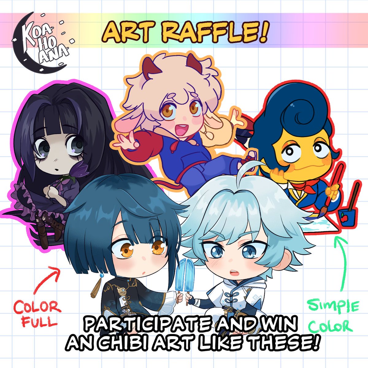 🎨ART RAFFLE !! 🎨 ART GIVEAWAY. 📣I organize this raffle in order to raise funds for my mom's operation. I tell you in the thread what happened and how to participate. 

Please share, I will appreciate it very much.🙏

#artraffle #helpartist