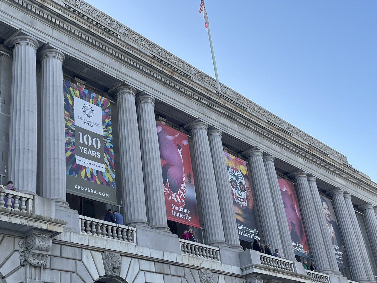 Back at the War Memorial Opera House for <a href="/SFOpera/">San Francisco Opera</a>‘s Madama Butterfly.