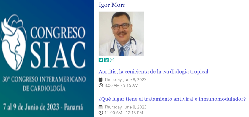 Igor Morr (@igormorr) on Twitter photo Autoimmunity in Acute Myocarditis: How Immunopathogenesis Steers New Directions for Diagnosis and Treatment ncbi.nlm.nih.gov/pmc/articles/P… <a href="/SIAC_cardio/">SIAC</a> <a href="/CardiologiaSVC/">Sociedad Venezolana de Cardiología</a> <a href="/FunvicValencia/">FUNVIC</a> <a href="/fvcorazon/">Fundación Venezolana del Corazón</a> <a href="/MiSaludTotal/">SALUD TOTAL</a> <a href="/Lawebdelasalud1/">La web de la salud</a> <a href="/mencardio/">Ivan Mendoza</a> . Quedan pocos días: Congreso Siac Panama 2023 Autoimmunity in Acute Myocarditis: How Immunopathogenesis Steers New Directions for Diagnosis and Treatment ncbi.nlm.nih.gov/pmc/articles/P… <a href="/SIAC_cardio/">SIAC</a> <a href="/CardiologiaSVC/">Sociedad Venezolana de Cardiología</a> <a href="/FunvicValencia/">FUNVIC</a> <a href="/fvcorazon/">Fundación Venezolana del Corazón</a> <a href="/MiSaludTotal/">SALUD TOTAL</a> <a href="/Lawebdelasalud1/">La web de la salud</a> <a href="/mencardio/">Ivan Mendoza</a> . Quedan pocos días: Congreso Siac Panama 2023