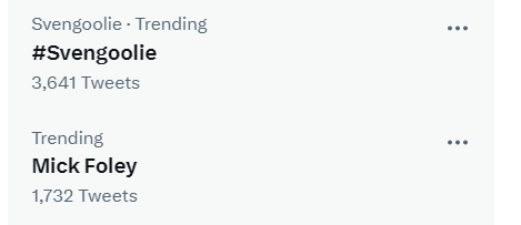 twinsfan91's tweet image. Not only is #Svengoolie trending, but so is Mick Foley.

#ManMadeMonster #MeTV