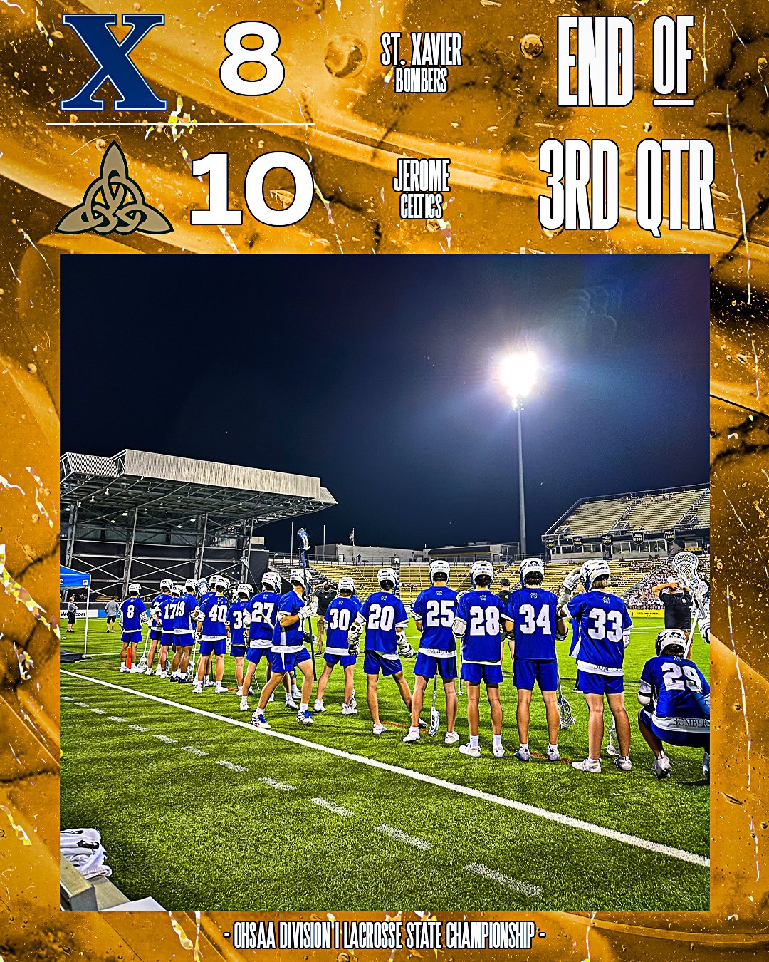 St. X Lacrosse on Twitter "Bombers. Dublin Jerome. For the 🏆. Right