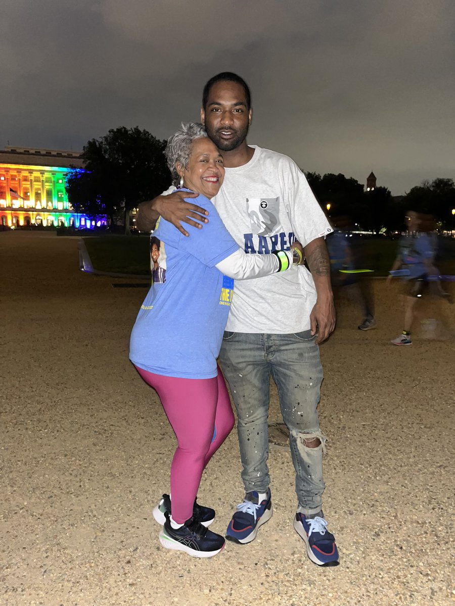 Houzmazoo's tweet photo. Proud of you Ma ๐๐ Alex We Going Forever Honor Your Name We Miss You So So Much #OutOfTheDarknessOvernightWalk #LongLiveLew ๐๏ธโค๏ธ https://t.co/nQeYuVlmuG