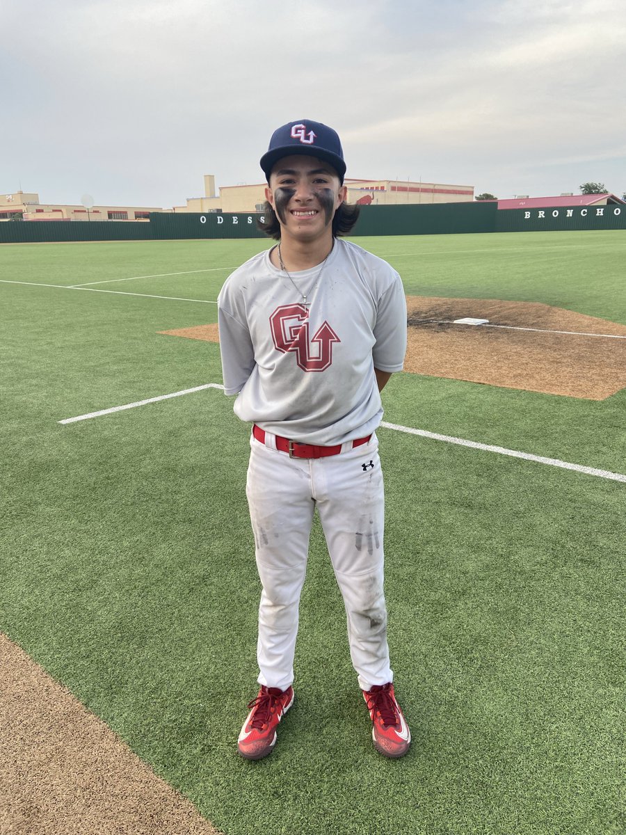 FiveToolTexas's tweet photo. F: Ground Up Baseball Academy Limon 16u 14, MBA Flores 9 
PoG: Phoenix Vera 3-4, 2B, 2 RBI, R
Notable: Darrin Tristan 3-4, 2 RBI, 2 R https://t.co/PEEQVrebun