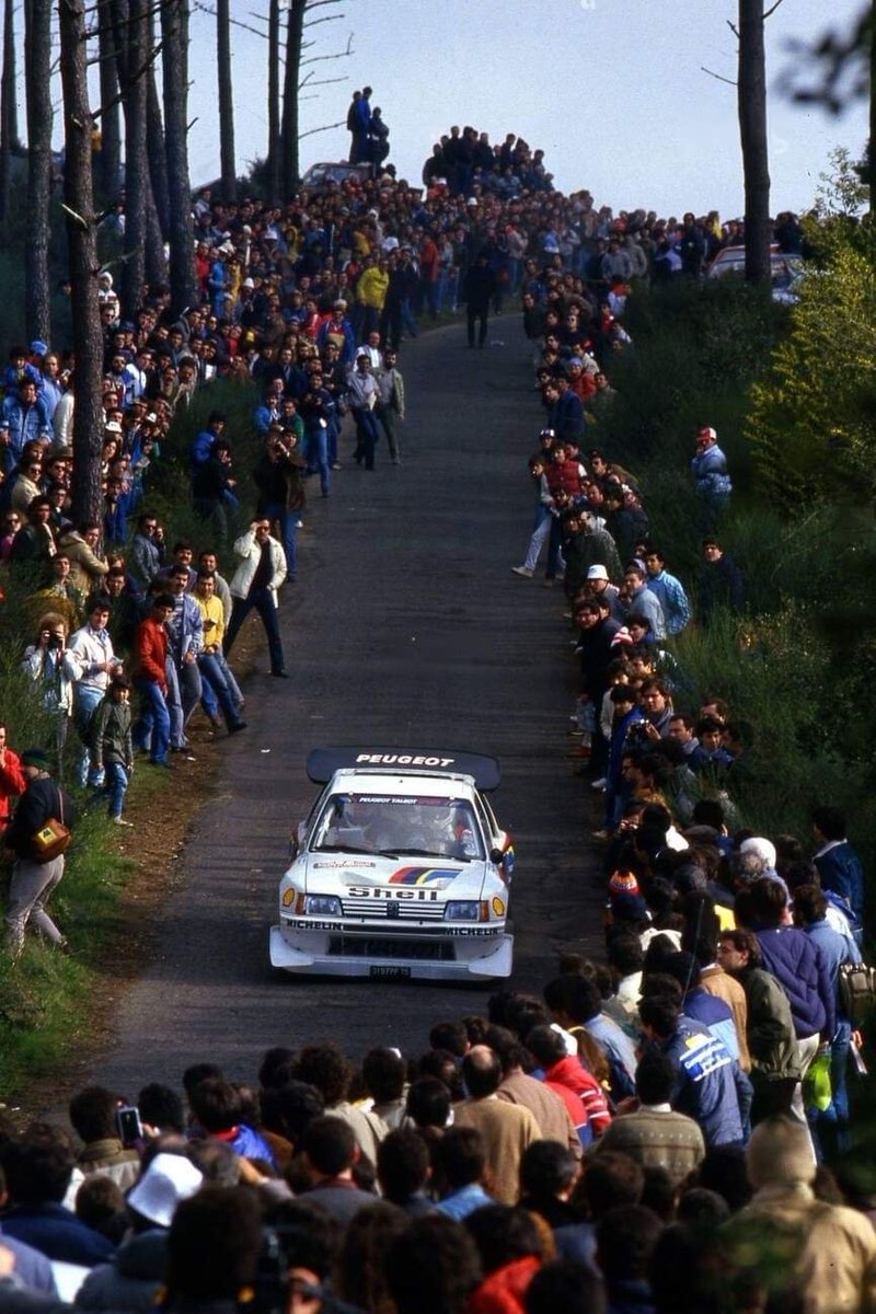 1986 Rally Portugal. J.Kankkunen /Juha Piironen, Peugeot 205 Turbo 16 E2. Dnf. (via C. Guisset) @pjlm2 @Rinoire @Digione_79 @bourdyot_ @orsoladelzenero @PHN16 @ItaliAuto @alfamale87 @ren_119 @EightMike @risio1958 @RallyBadajoz70 @930RB @JRGStuff @Retromania4ever @PeterDanaher