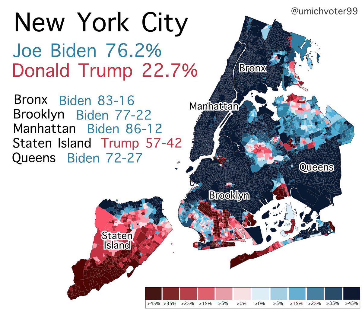 umichvoter 🏳️‍🌈 on Twitter "So does New York City swing right in 2024