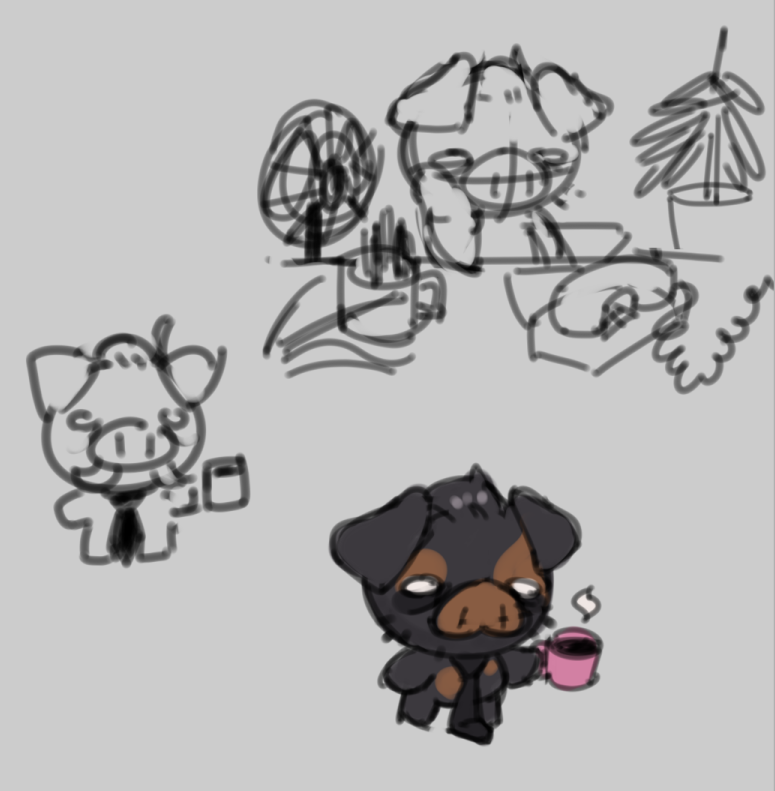 ciirulean's tweet image. bammon concept art