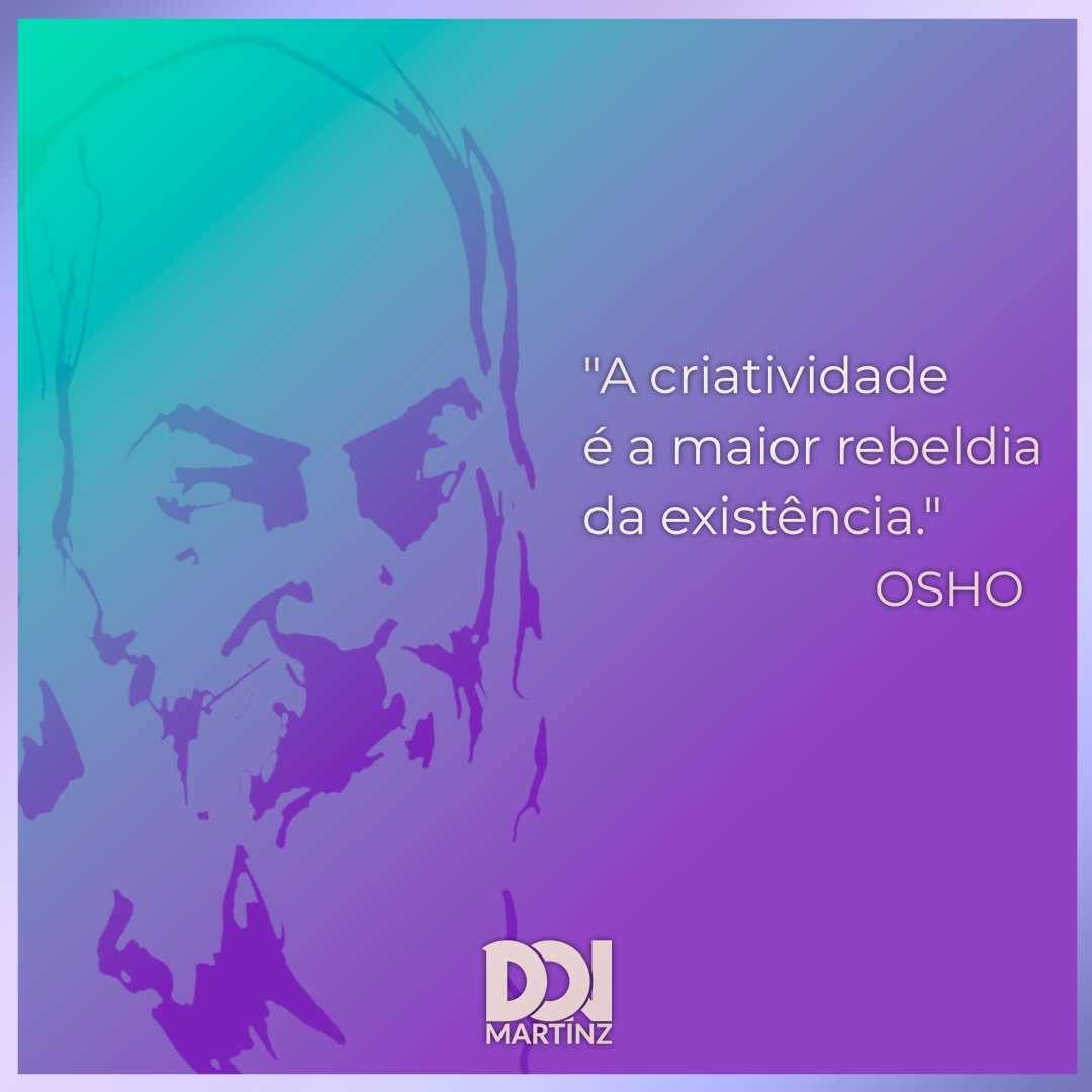 Liberte sua imaginação e abrace a rebeldia criativa!

#DesignGráfico #Criatividade #RebeldiaCriativa #ExpressãoArtística #Inovação #DesignProfissional #Portfólio #TransformeIdeiasemRealidade #Inspiração #Osho