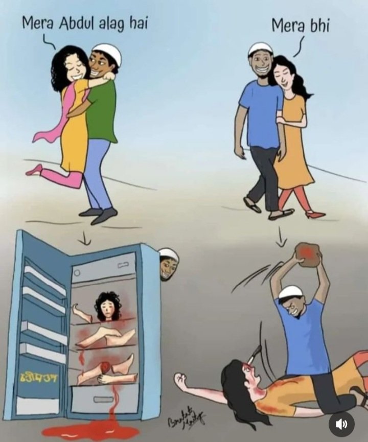 n_i_s_h_u_0's tweet image. ये है हकीकत जो कहती है ना मेरा अब्दुल अलग है 
देख लो ज़रा ध्यान से..........😏😡
.
.