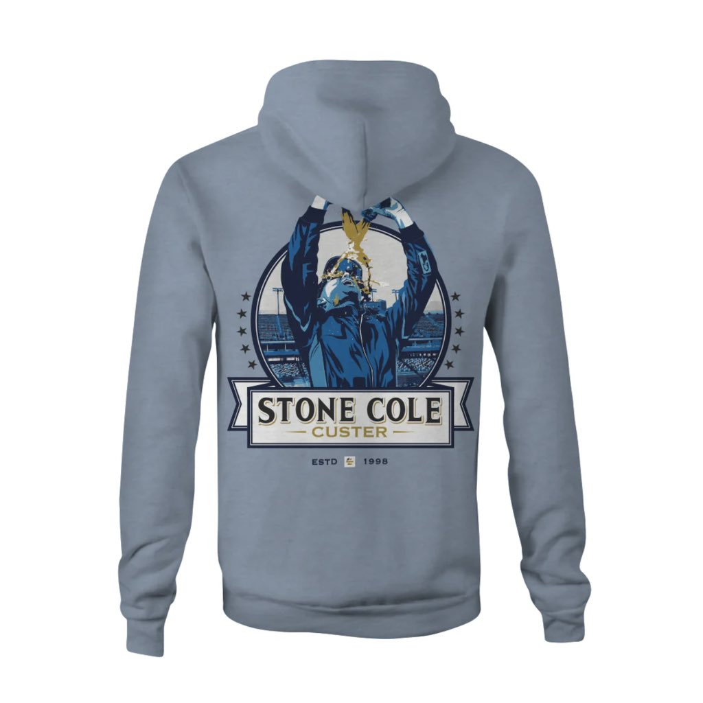 emilybutlerlue's tweet photo. Order your @ColeCuster #StoneCole gear from https://t.co/CxSeZvrtTl!
Easily one of my favorite Custer designs Iโve worked on! Cheers!!! ๐ป
#nascar #nascar75 #xfinityseries #PacificOffice147 #colecuster https://t.co/6xH5vuhXNv