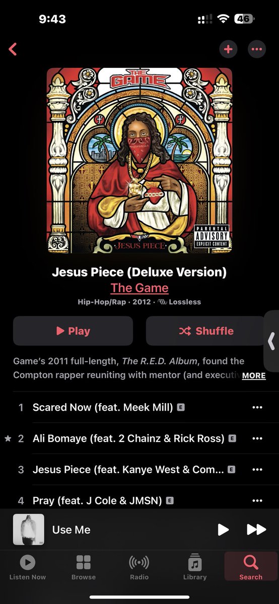 The Game Jesus Piece Tracklist