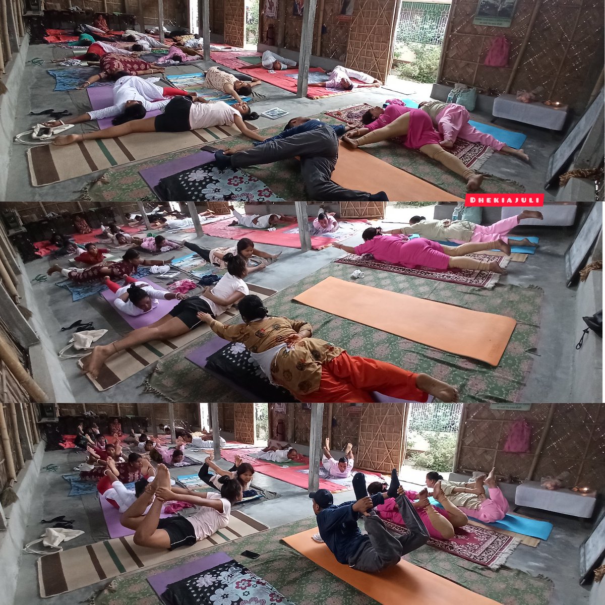 yoga_land's tweet photo. 💐----------------------🧘‍♀️🧘‍♂️--------------------💐

Assam #Sonitpur yog Shivir/centres 

Yog Mitra...  #Manju #Pallabi #Ripon and  #Shewali Borah ji 

Date...04.06.2023--------------------🧘‍♀️🧘‍♂️ https://t.co/vtAawh1GSE